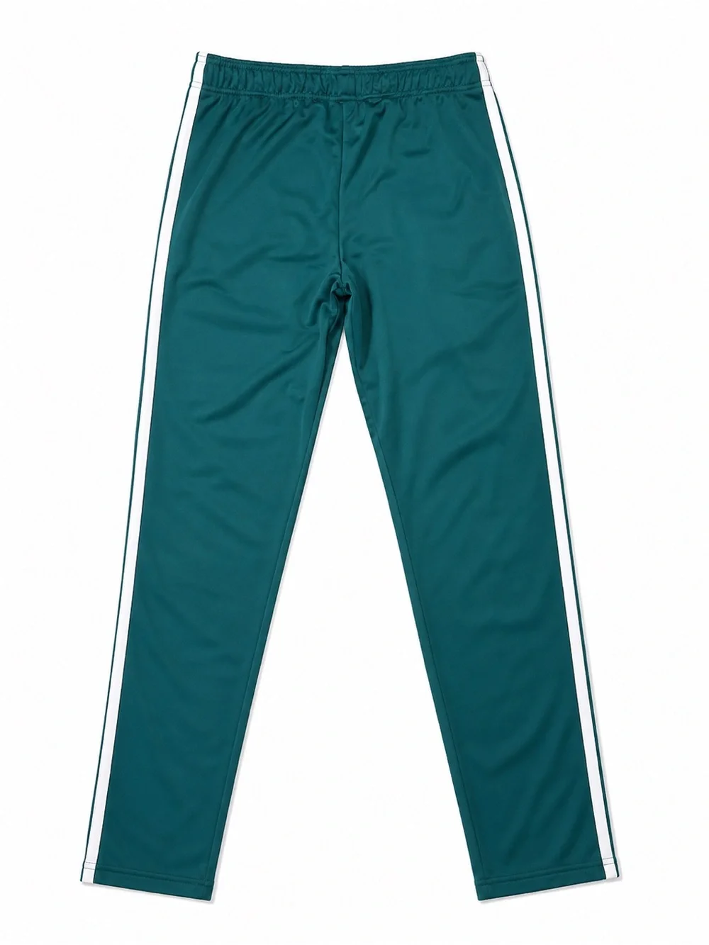 NWOT adidas Teal Green Track Pants with White Stripes